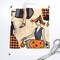 Whimsical Costume Party Girls Ladies 1920S Retro Halloween Trick Or Treat Jack O Lantern Pumpkin Art Deco Antique Spider Web Roaring 20S Custom Printed Fabric by Spoonflower Various Fabrics by the Yard or Fat Quarter